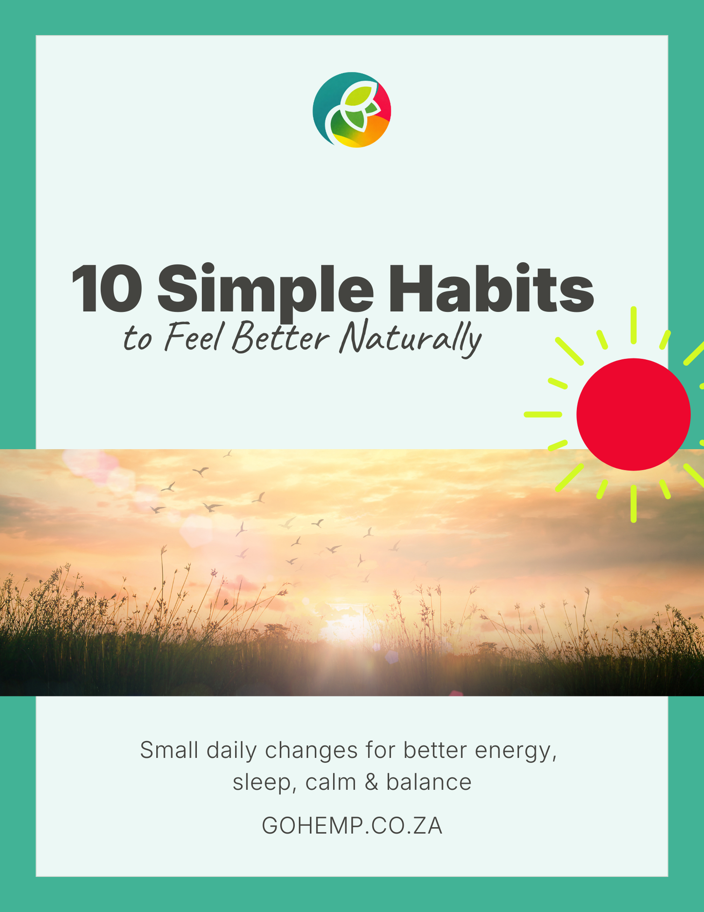 FREEBIE | 10 Simple Habits to Feel Better Naturally