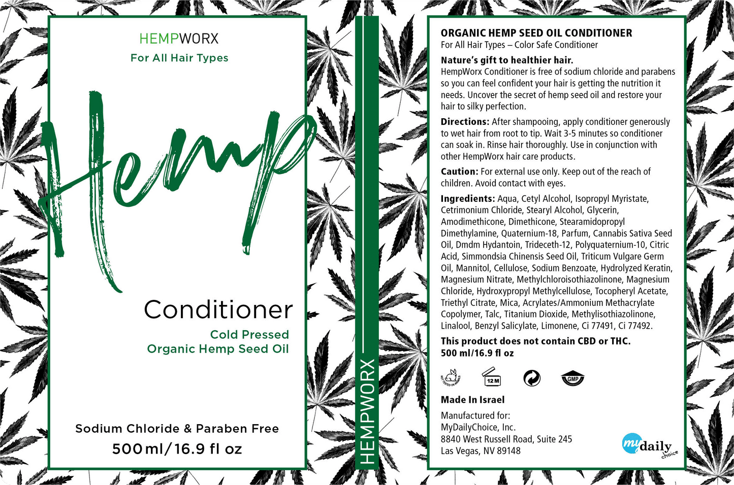DEEP HYDRATION CONDITIONER 500ML