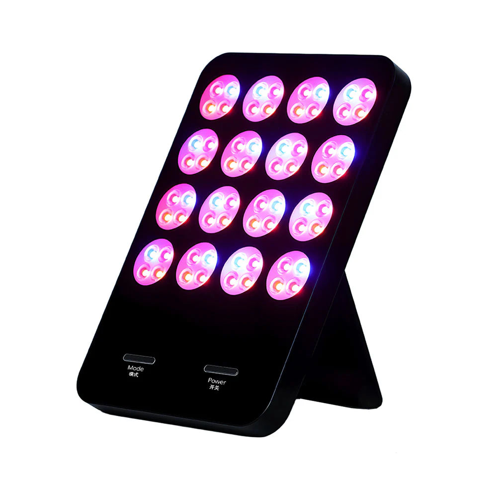 LED 3 Color Light Therapy Panel - Portable Red Light for Skin Care