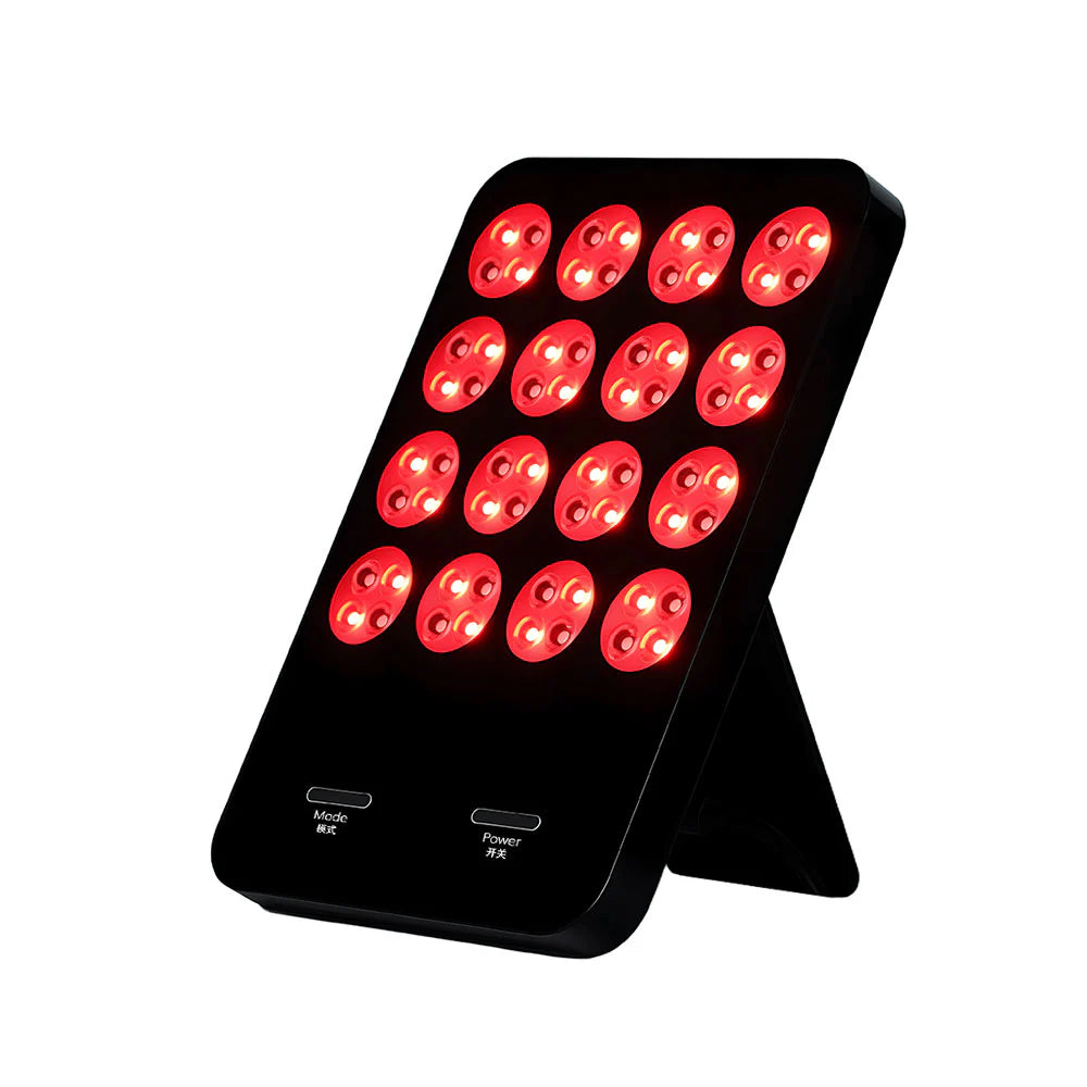 LED 3 Color Light Therapy Panel - Portable Red Light for Skin Care