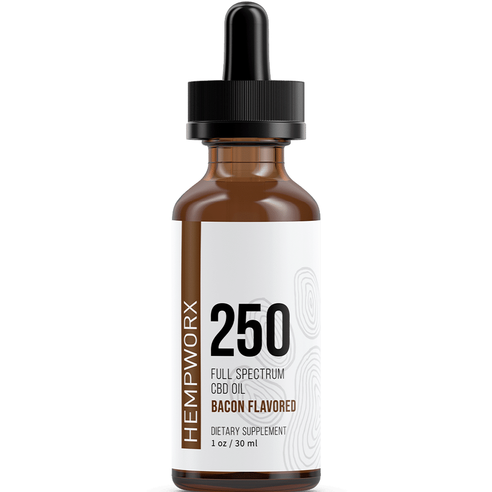 CBD FULL SPECTRUM OIL-PET BACON 250MG